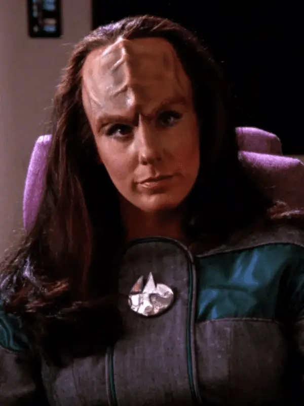 star trek tng half klingon woman