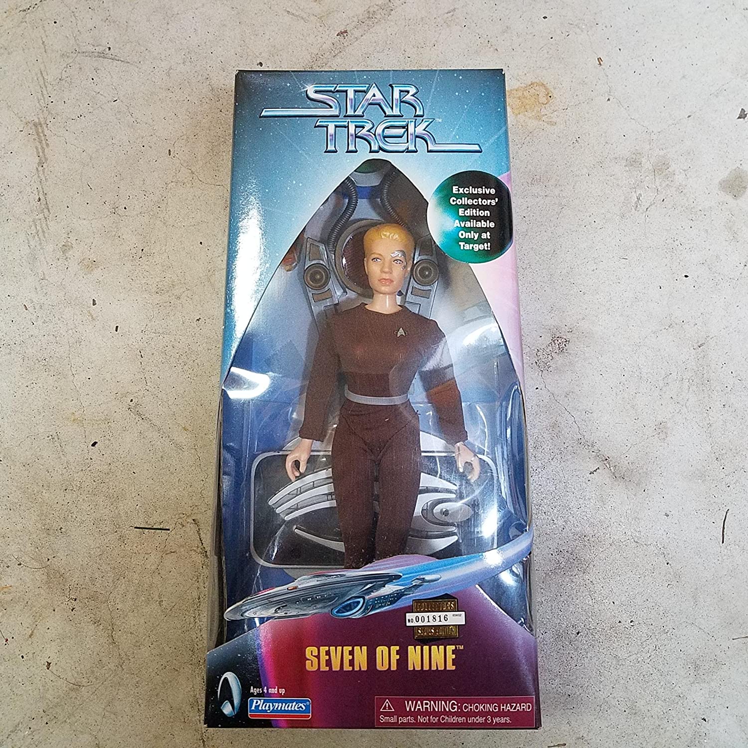 star trek 7 of 9 action figure